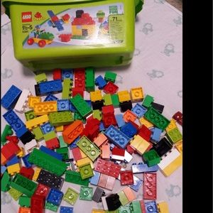 lego duplo blocks in Box